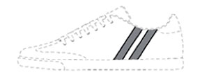 Two-stripes-shoe